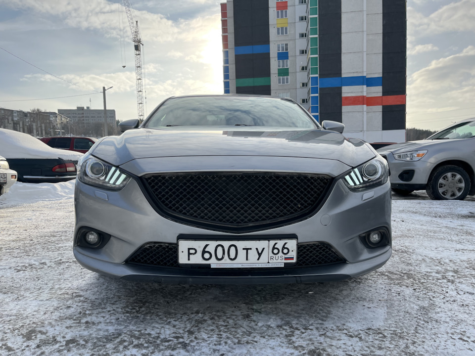 мазда 6 какие лампы в фарах