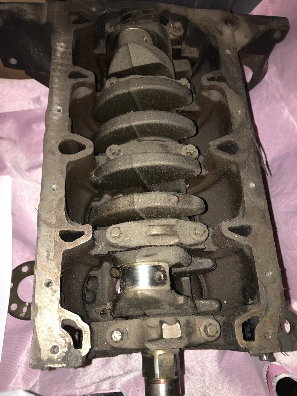 И что делать с этими останками от двс? — Chevrolet Cruze (1G), 1,8 л ...