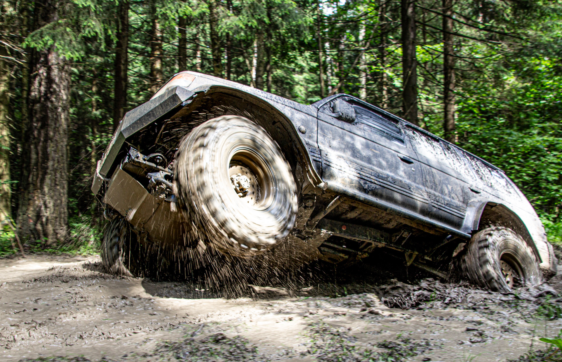 Jeep по бездорожью