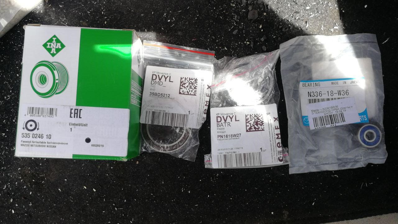 Замена подшипников в генераторе. — Dodge Caliber, 2 л, 2007 года ...