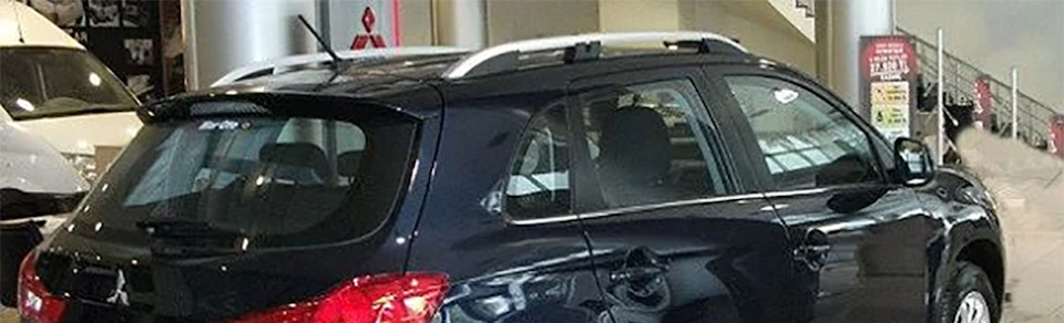 Продольные рейлинги. — Mitsubishi ASX, 2 л, 2019 года | стайлинг | DRIVE2