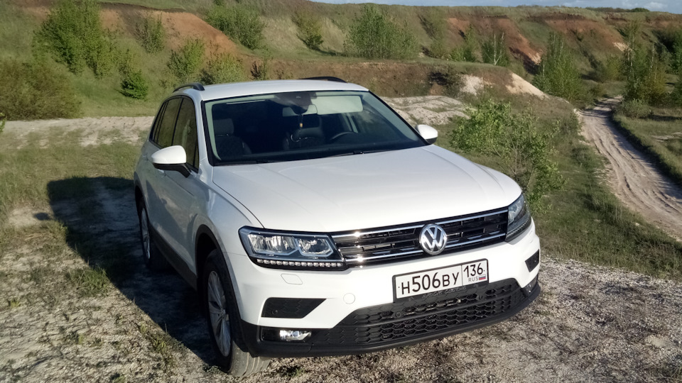 Volkswagen Tiguan Белый тигр