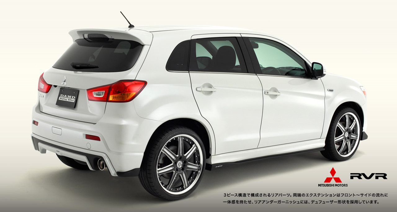 Mitsubishi asx тюнинг фото Оригинальный спойлер (MZ574646EX) - Mitsubishi ASX, 2,4 л, 2013 года тюнинг DRIV