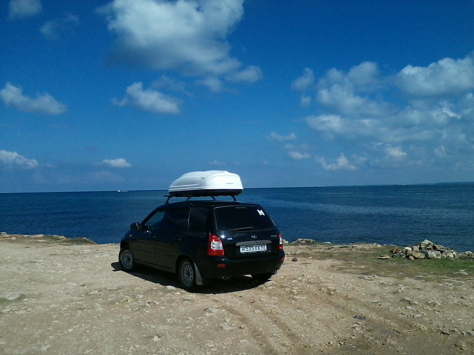 Поездка в Крым на калине. — Lada Калина универсал, 1,6 л, 2011 года ...