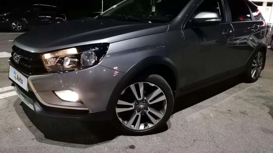 Lada Vesta SW Cross 1.8 бензиновый 2019 | Плутон 608 на DRIVE2