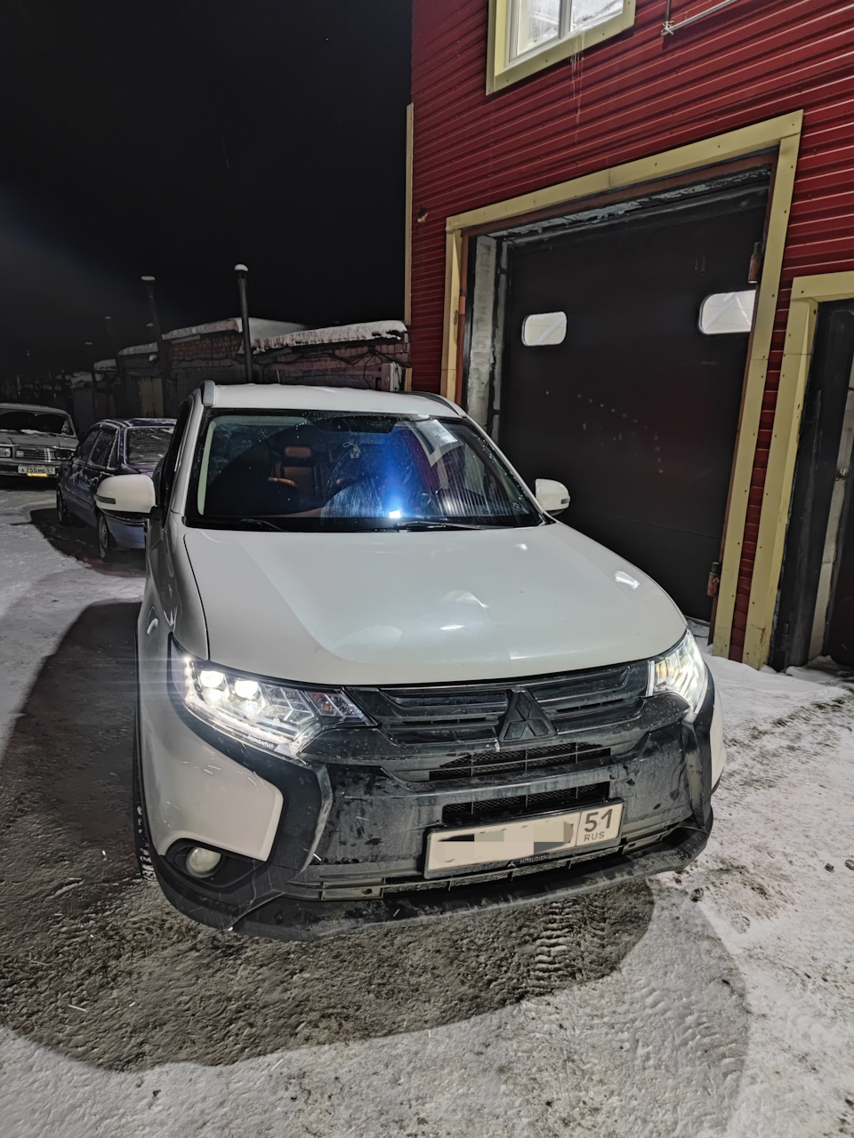 Фары FullLed — Mitsubishi Outlander (3G), 2,4 л, 2015 года | тюнинг ...