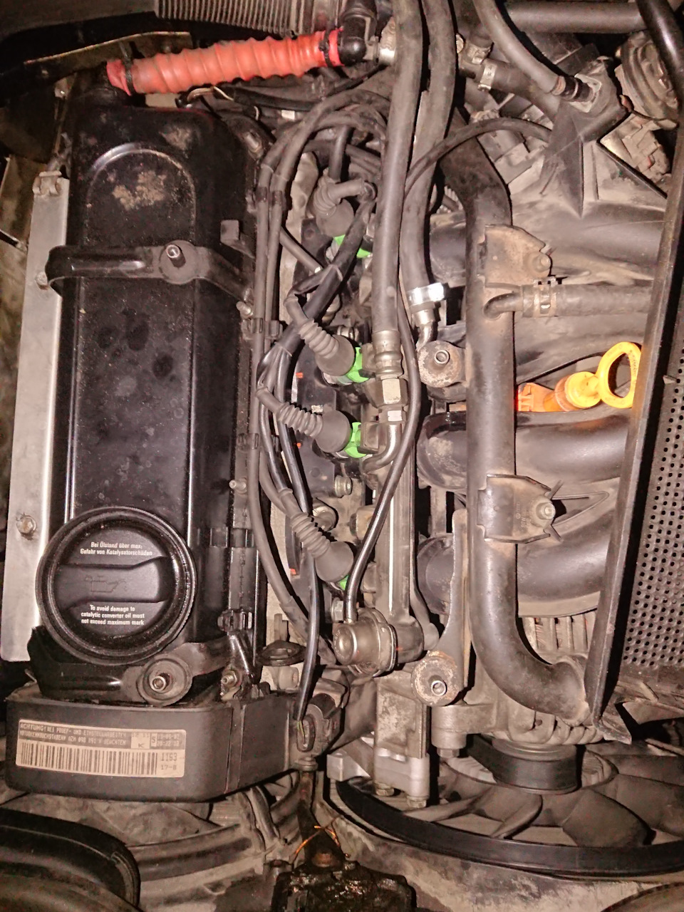 Подключение форсунок 2.0 AZM от проводки 1.6 AHL. — Volkswagen Passat ...