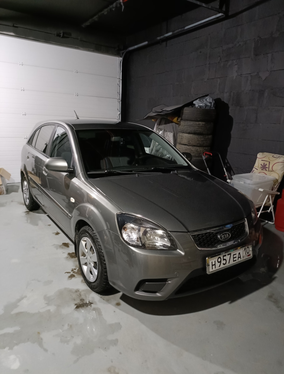 Выдача машины — KIA Rio 5-door (2G), 1,4 л, 2011 года | покупка машины |  DRIVE2