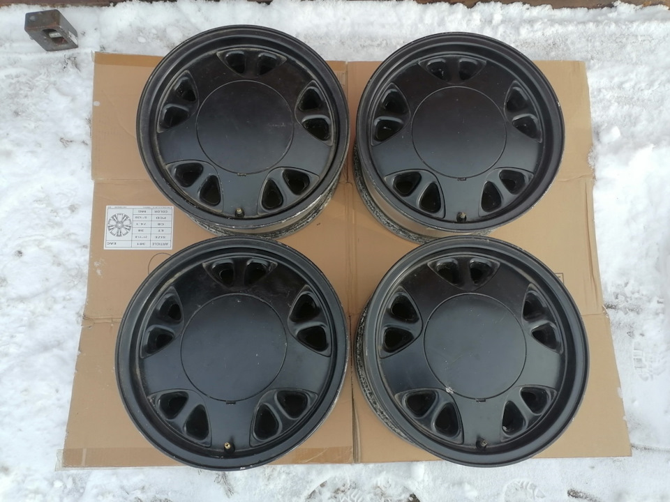 Штампованные диски GM 6,5Jx15 ET5 5x127 на Chevrolet Astro II ...