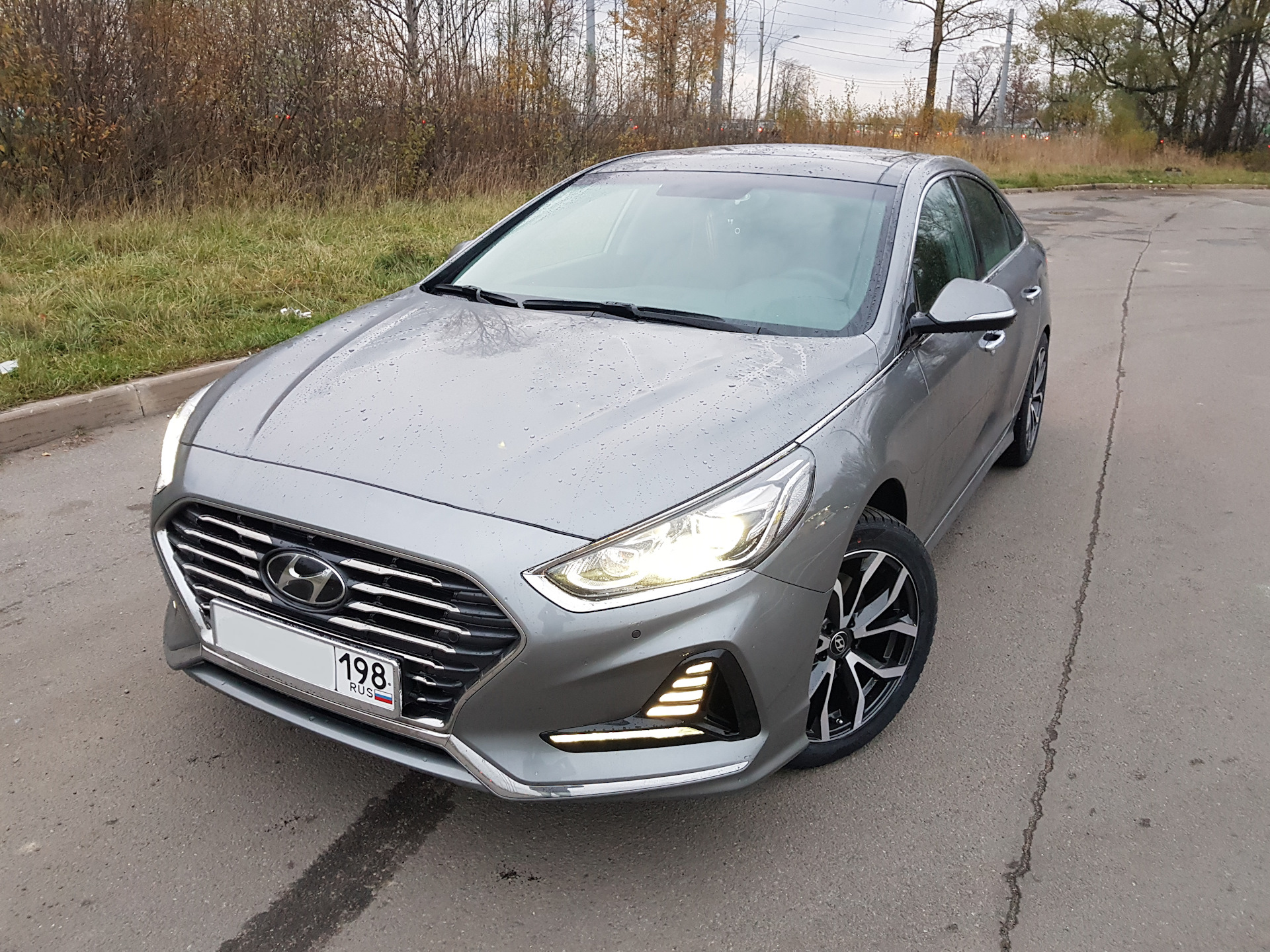 Зимние колеса — Hyundai Sonata VII (LF), 2,4 л, 2018 года | колёсные диски  | DRIVE2