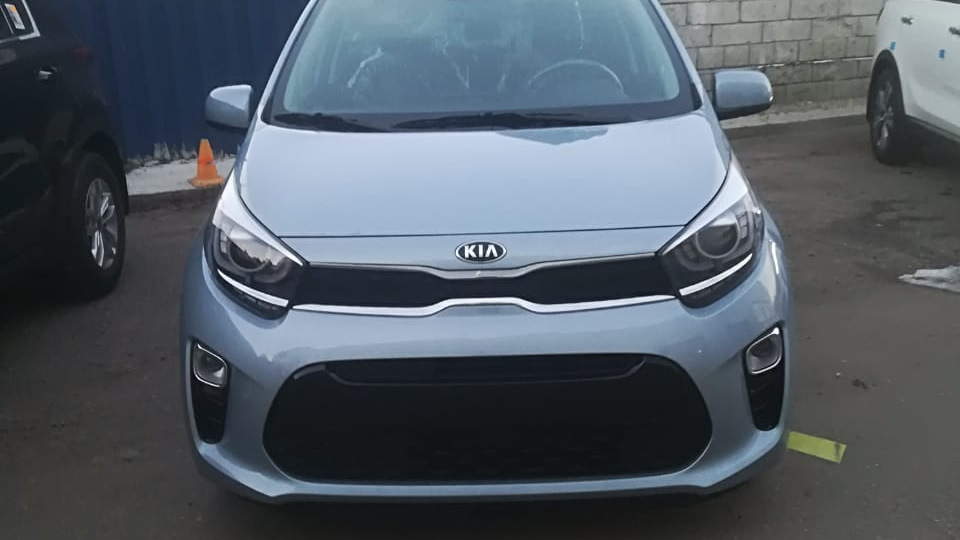 Kia Picanto голубая 2019