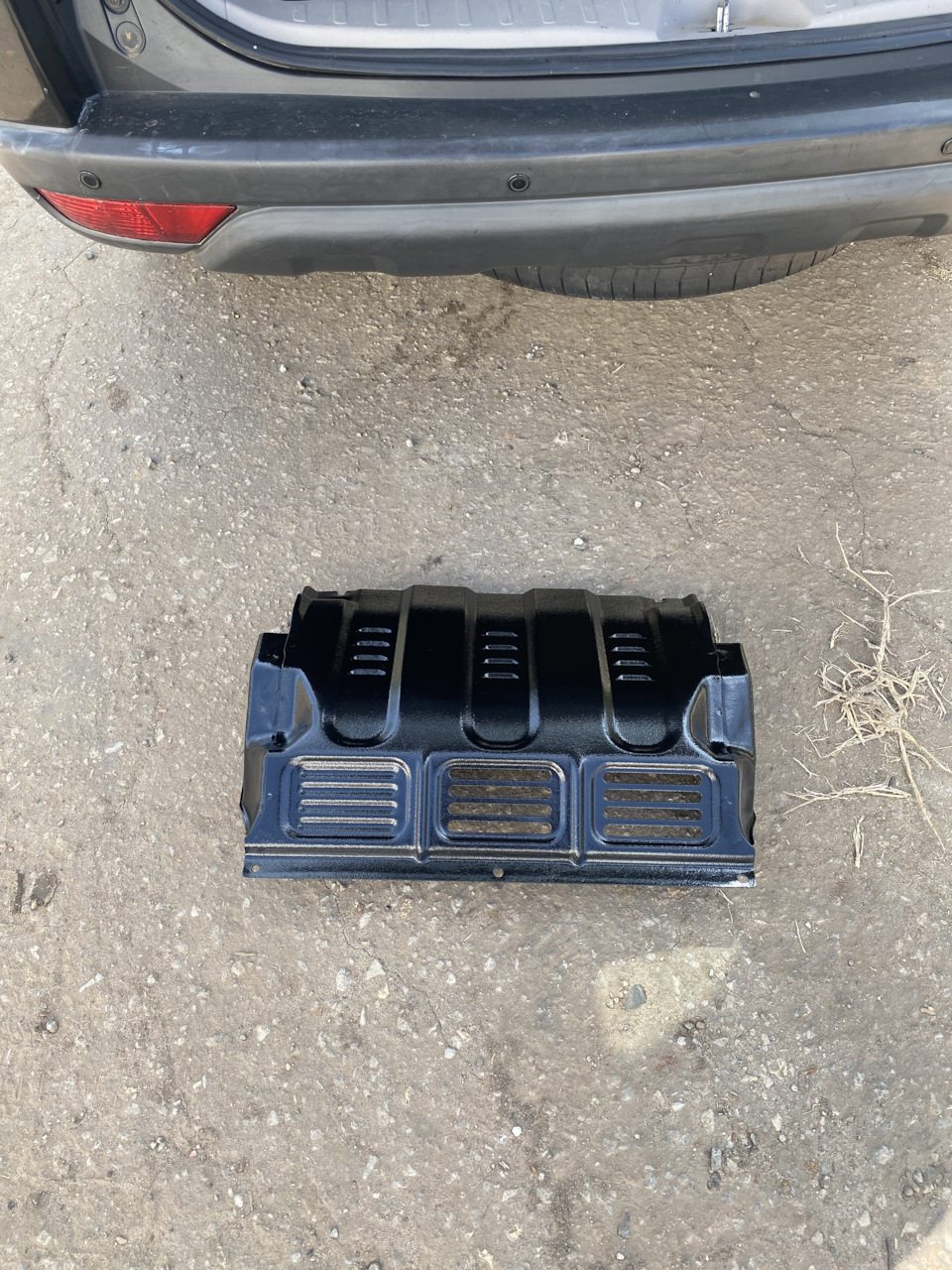 Покраска защиты — Mitsubishi Pajero Sport (2G), 2,5 л, 2011 года ...