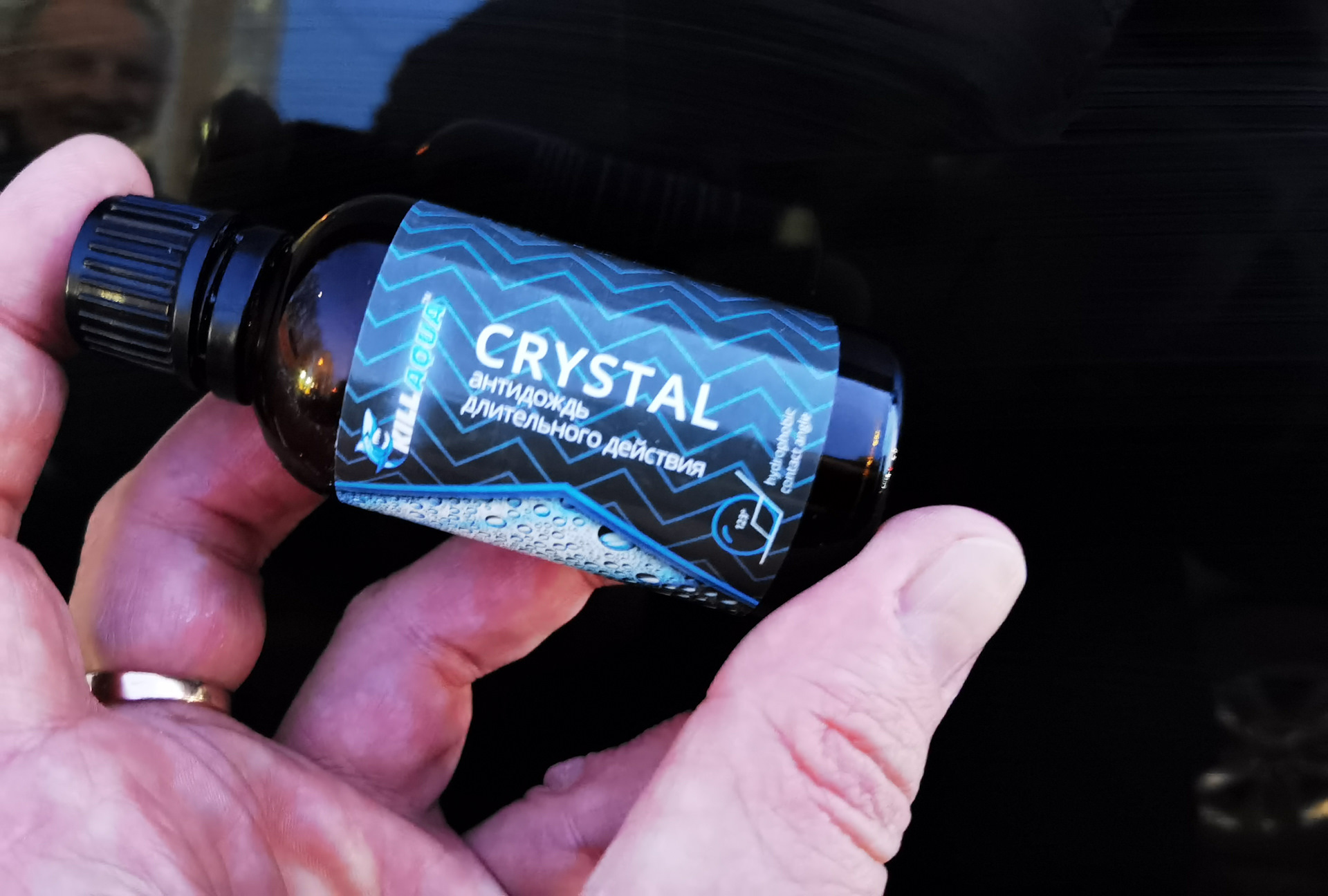 Антидождь Killaqua Crystal мне на лоб! — Mitsubishi Outlander (3G), 2,4 ...