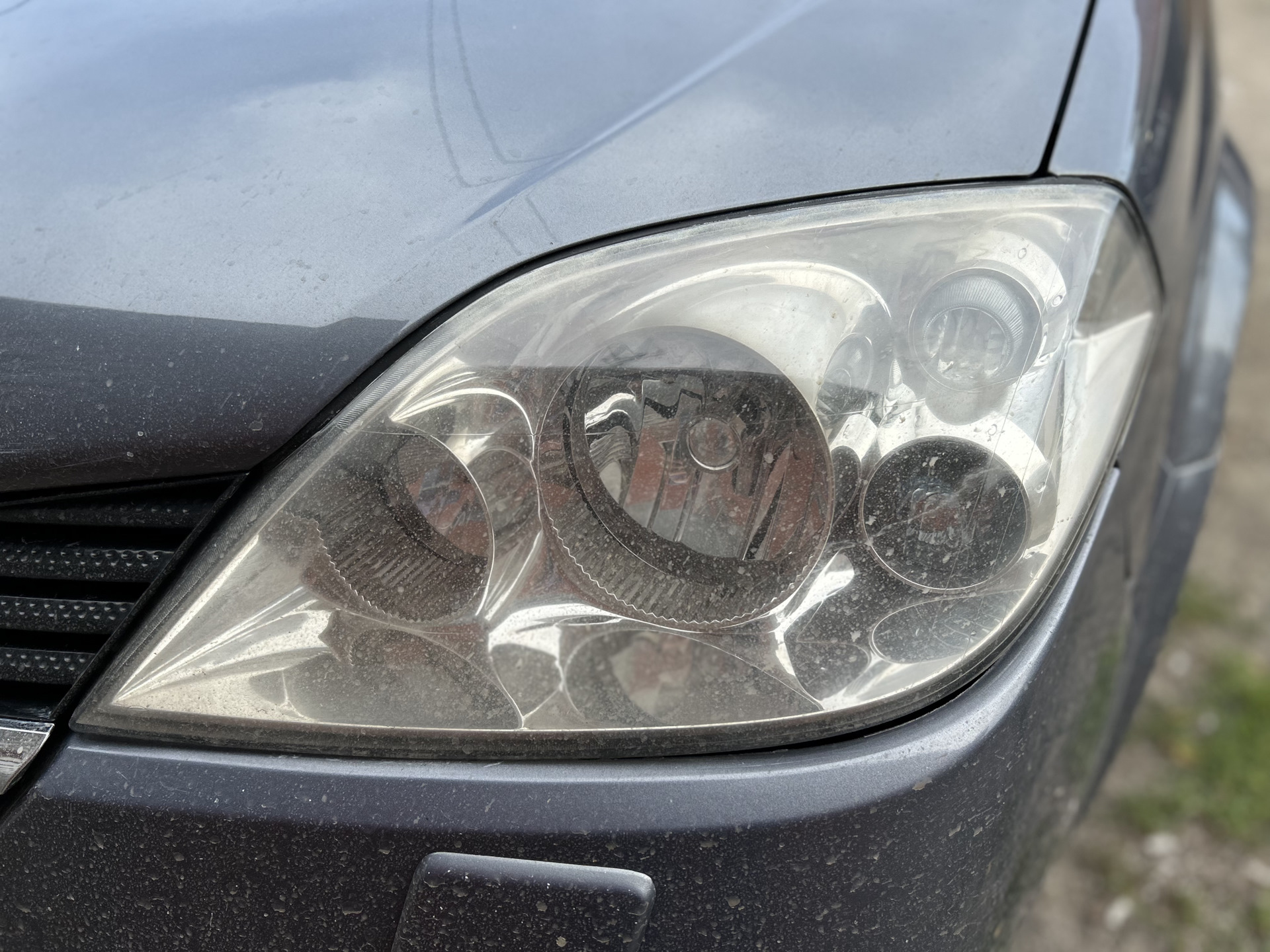 Полировка фар под лак — Nissan Primera (P12), 1,6 л, 2007 года | другое ...