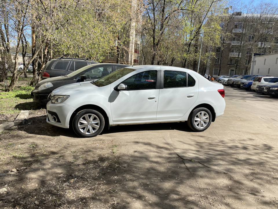 Новые дворники. — Renault Logan (2G), 1,6 л, 2019 года | расходники ...