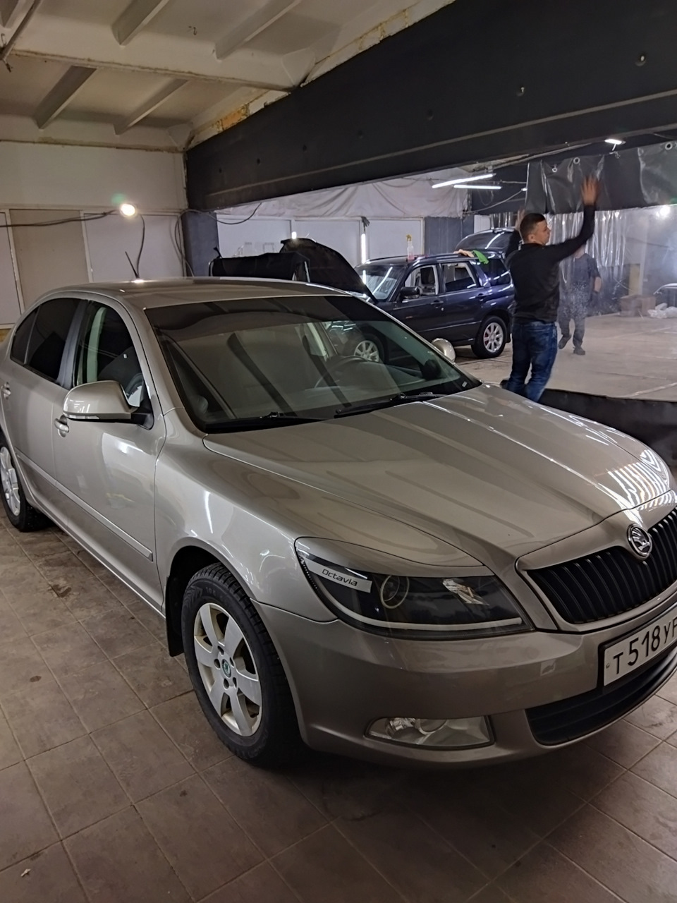 Съездили намазались керамикой. — Skoda Octavia A5 Mk2, 1,4 л, 2011 года ...