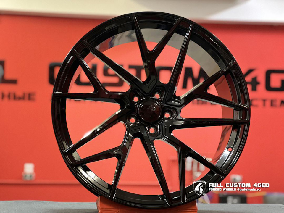 кованые моноблоки FULL CUSTOM 4GED в дизайне FC689 — Moscow Wheels and ...