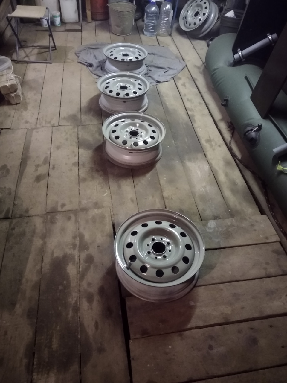 #44. "Болотные штампы" на зиму. — Lada Приора седан, 1,6 л, 2017 года ...