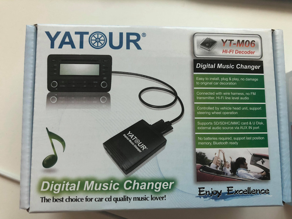 Yatour digital music changer & bluetooth module — Mercedes-Benz S-Class ...
