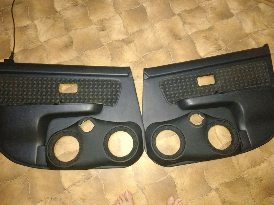 Дверные карты — Nissan Cube I, 1,3 л, 1998 года | автозвук | DRIVE2