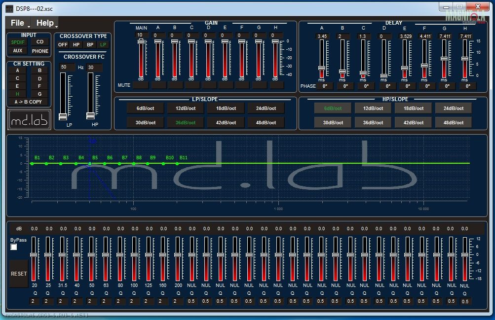 Dsp android. DSP - 2.4 эквалайзер. Программа MDLAB dsp8. MD Lab dsp8 программа. Программа звуковой DSP для авто.