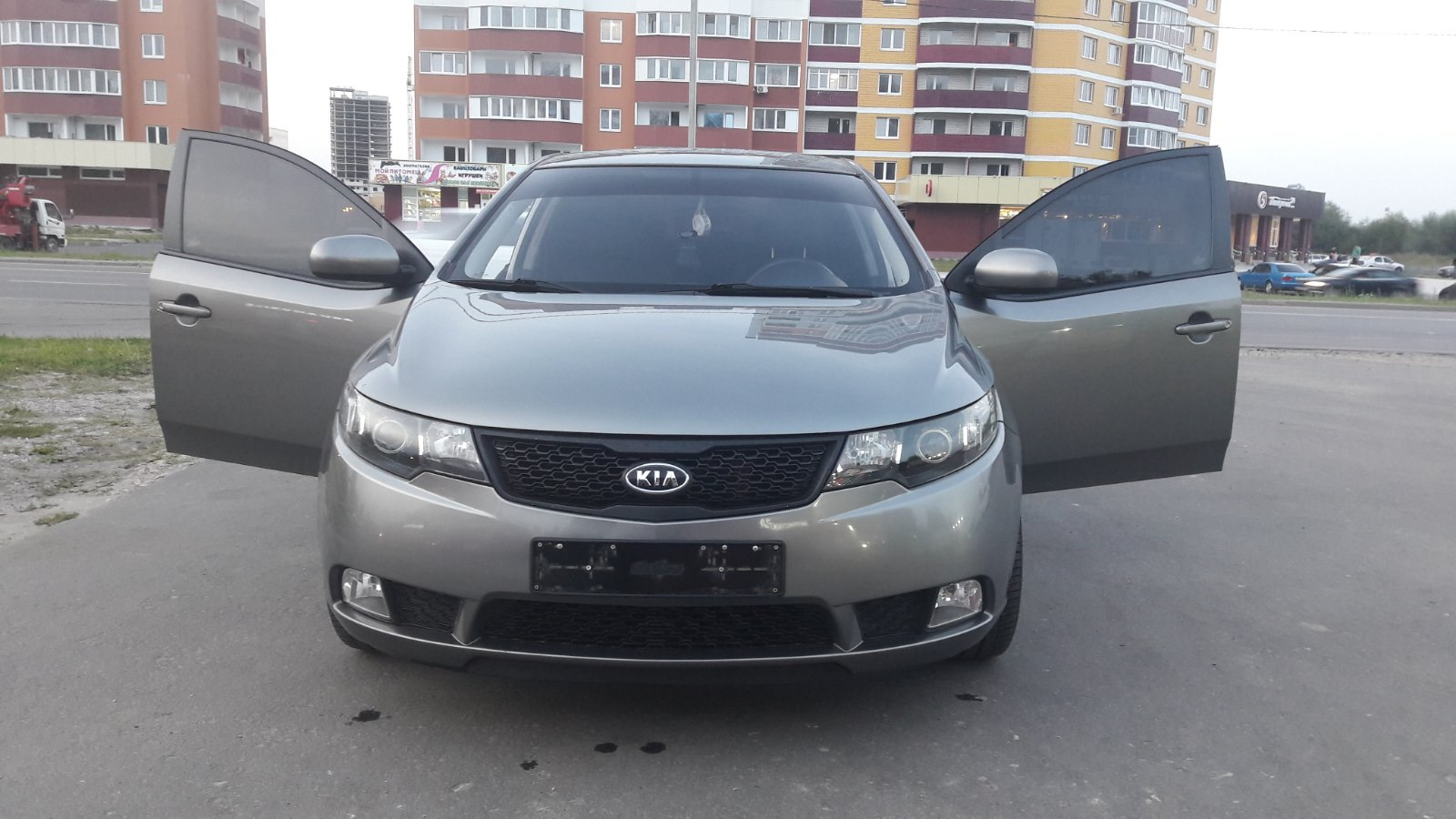 Передние фары KIA Cerato 2 92101-1M020 — 92102-1M020 — KIA Cerato (2G), 1,6  л, 2012 года | аксессуары | DRIVE2