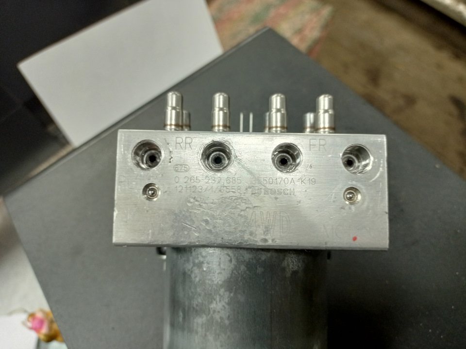 Не прокачивается контур на блоке ABS. — Сообщество «Great Wall Hover ...