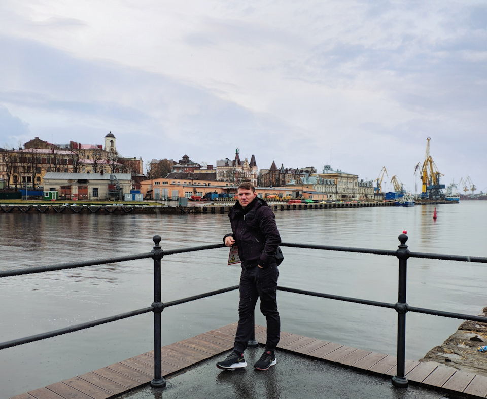 Вид на город с причала — Chevrolet Epica