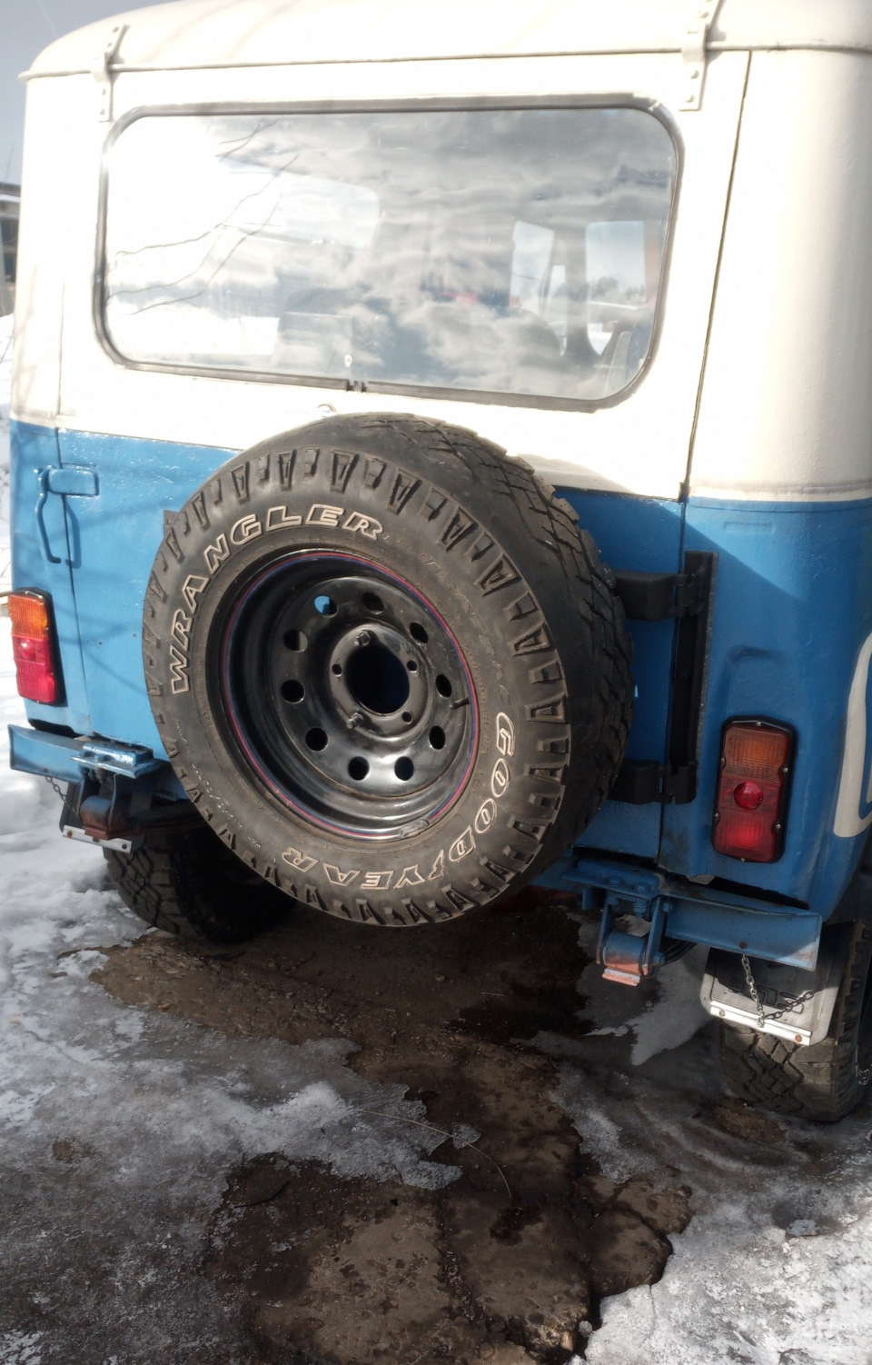 Photo from the logbook UAZ 3153