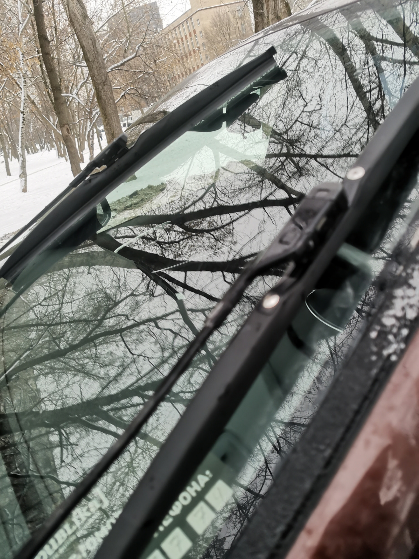 Зимние каркасные щетки в чехле. — Volvo V60 Cross Country (1G), 2,4 л ...