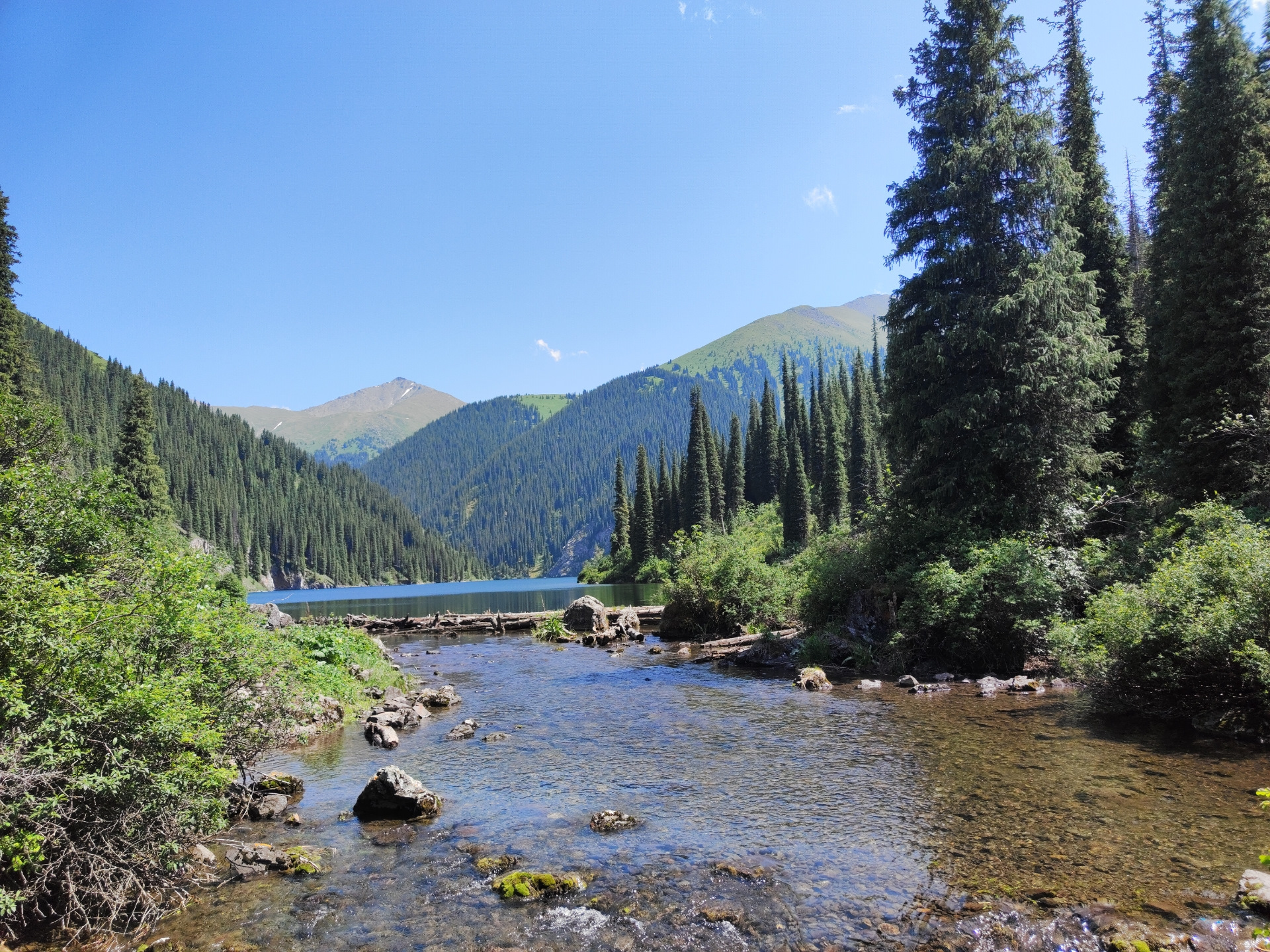 Озеро Кольсай Фото