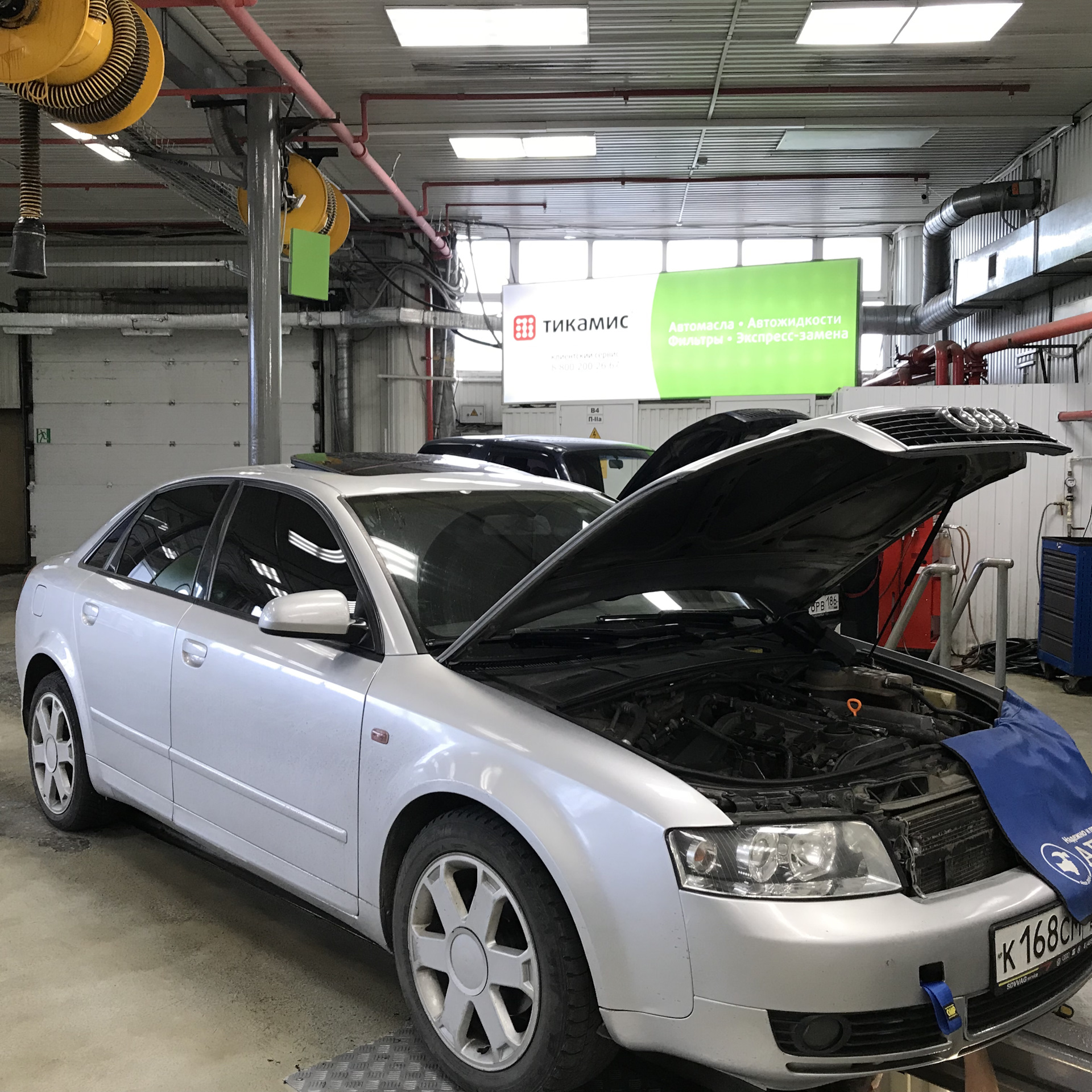 Замена жидкости ГУР — Audi A4 (B6), 1,8 л, 2002 года | плановое ТО | DRIVE2