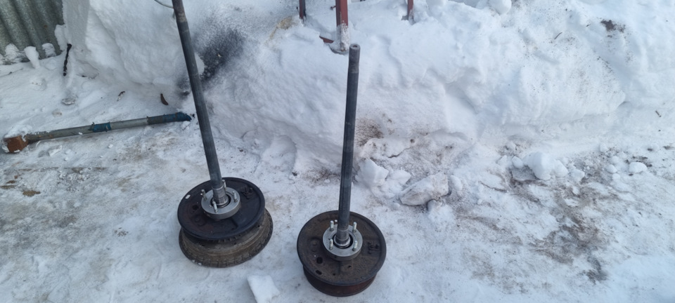 Надо запорные реперные втулки под ABS напялить только. — ИЖ 2717