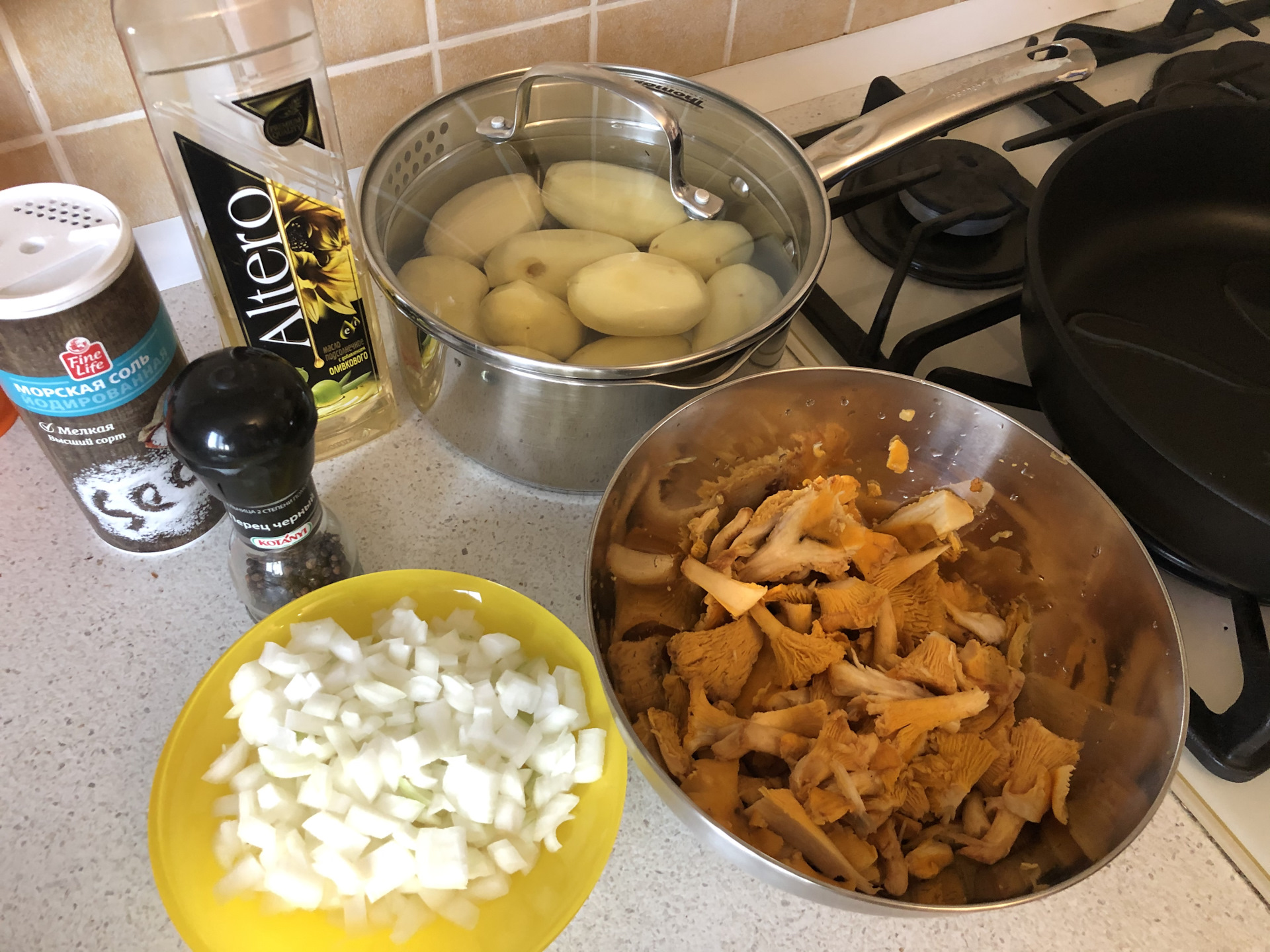 Тяжесть после жареной картошки