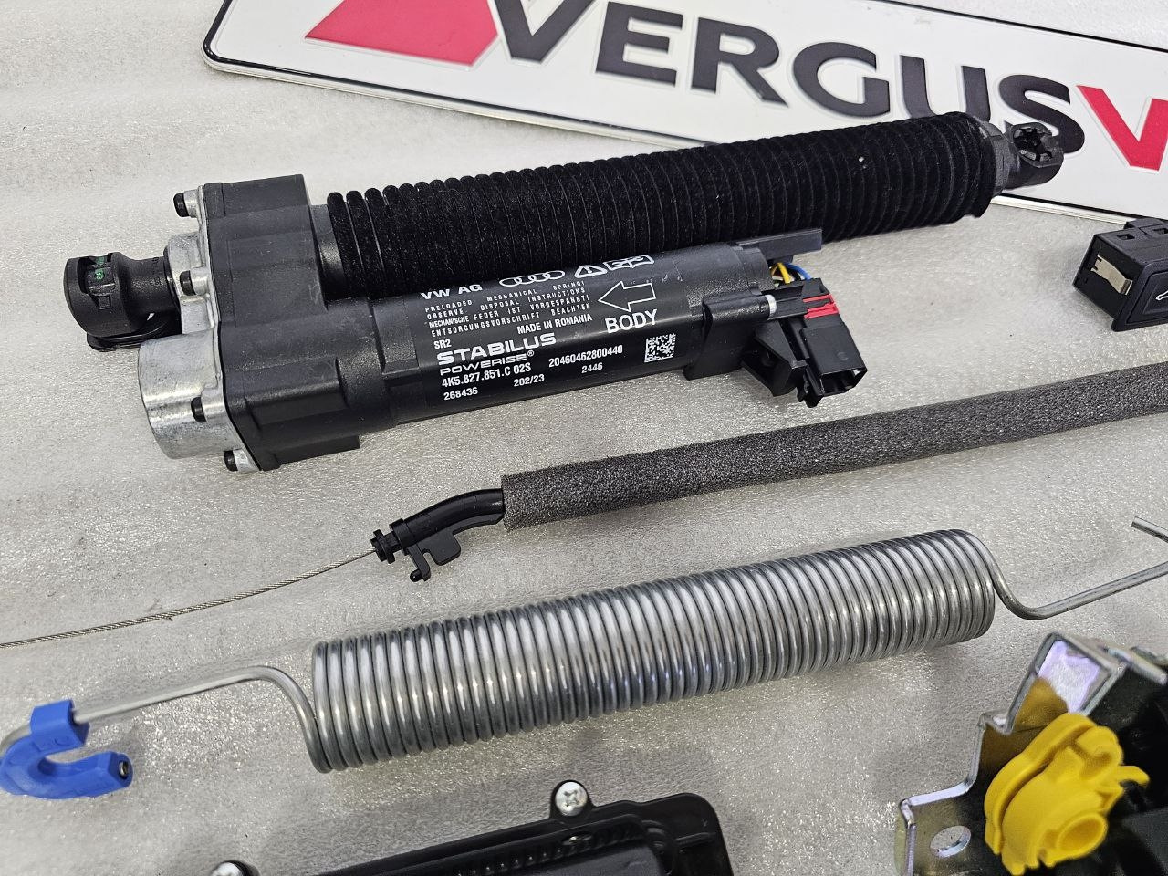 Комплект электробагажника Audi A6, S6 C8 4K — VergusVAG на DRIVE2