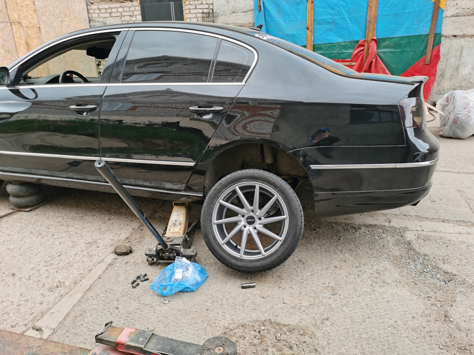 89. Купил диски VoSSen "вертушки". — Volkswagen Passat B6, 2 л, 2007 ...