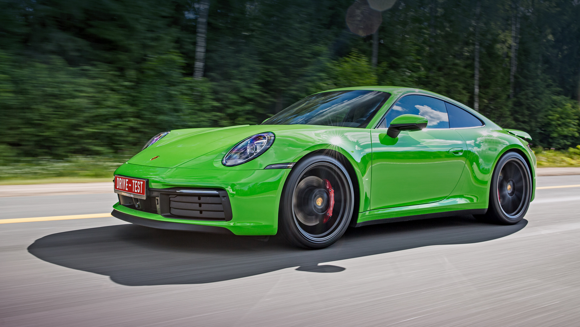 Порше 911 Jet Green