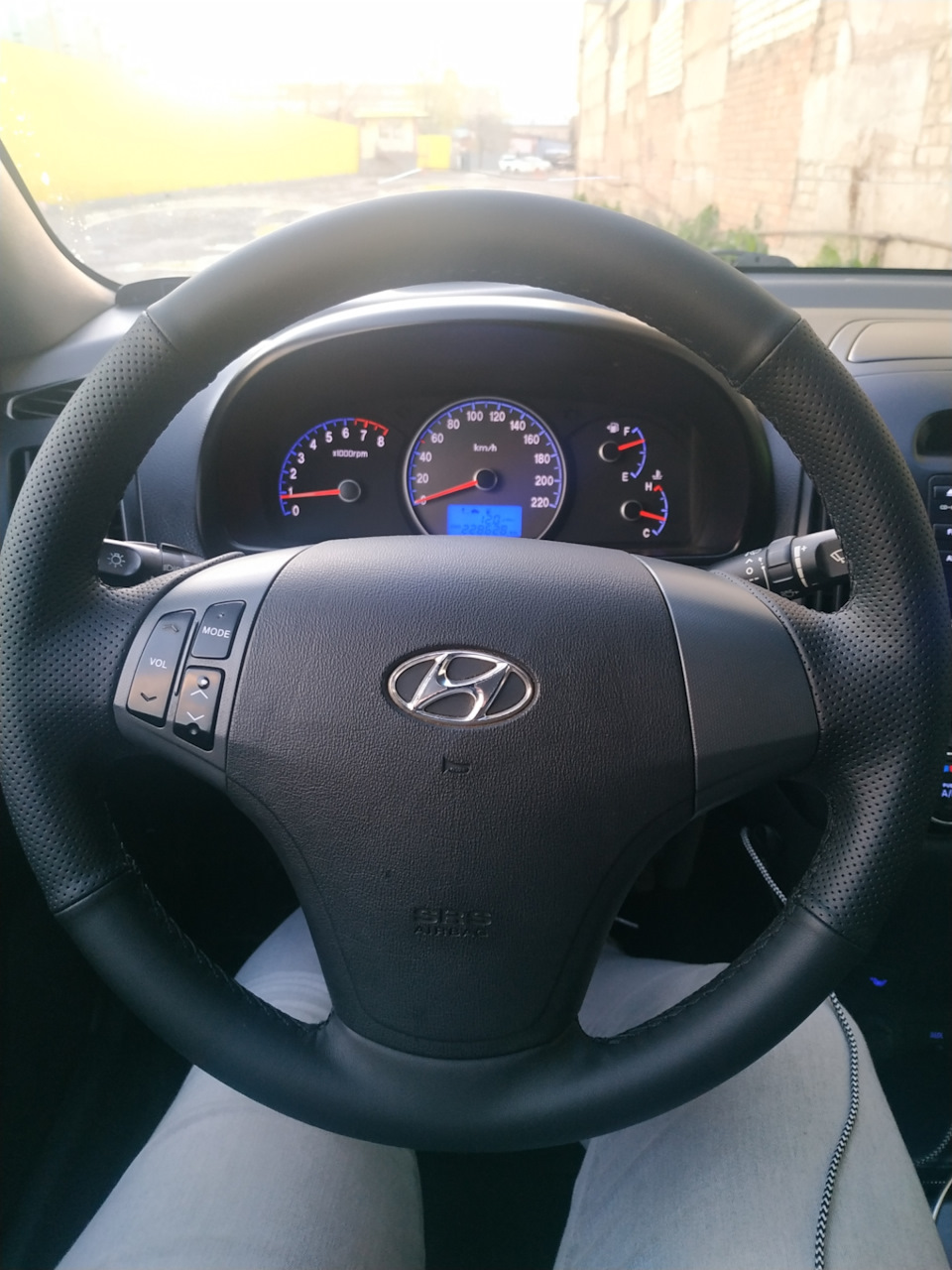 Переделка руля — Hyundai Elantra (4G), 1,6 л, 2008 года | стайлинг | DRIVE2