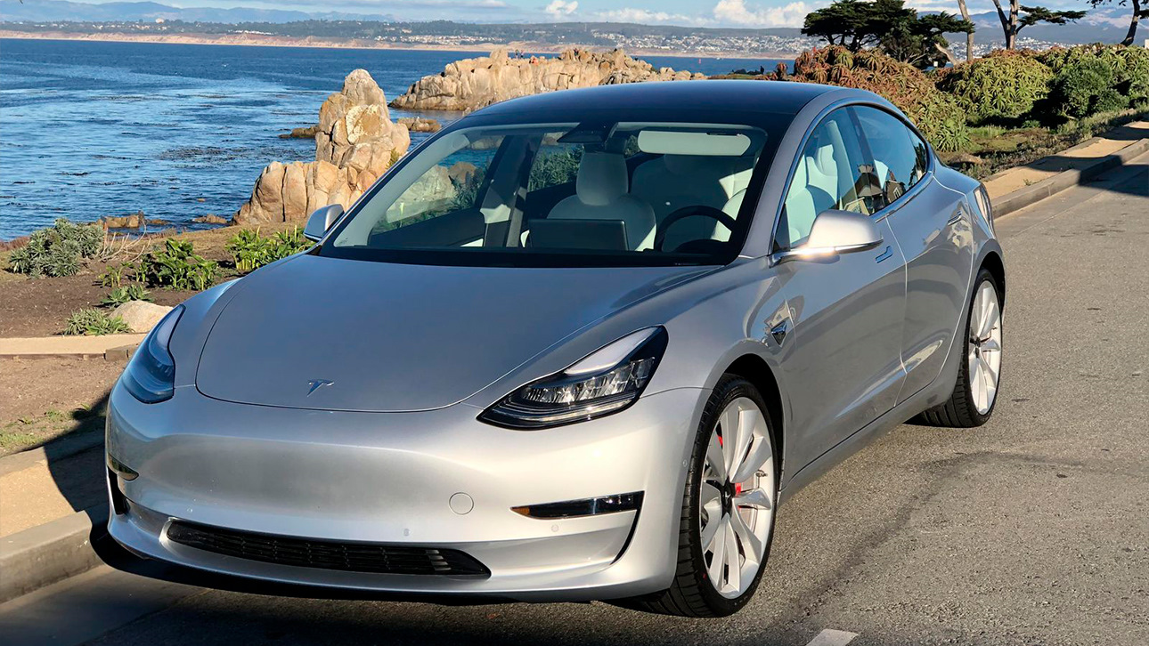 Новая Tesla model 3