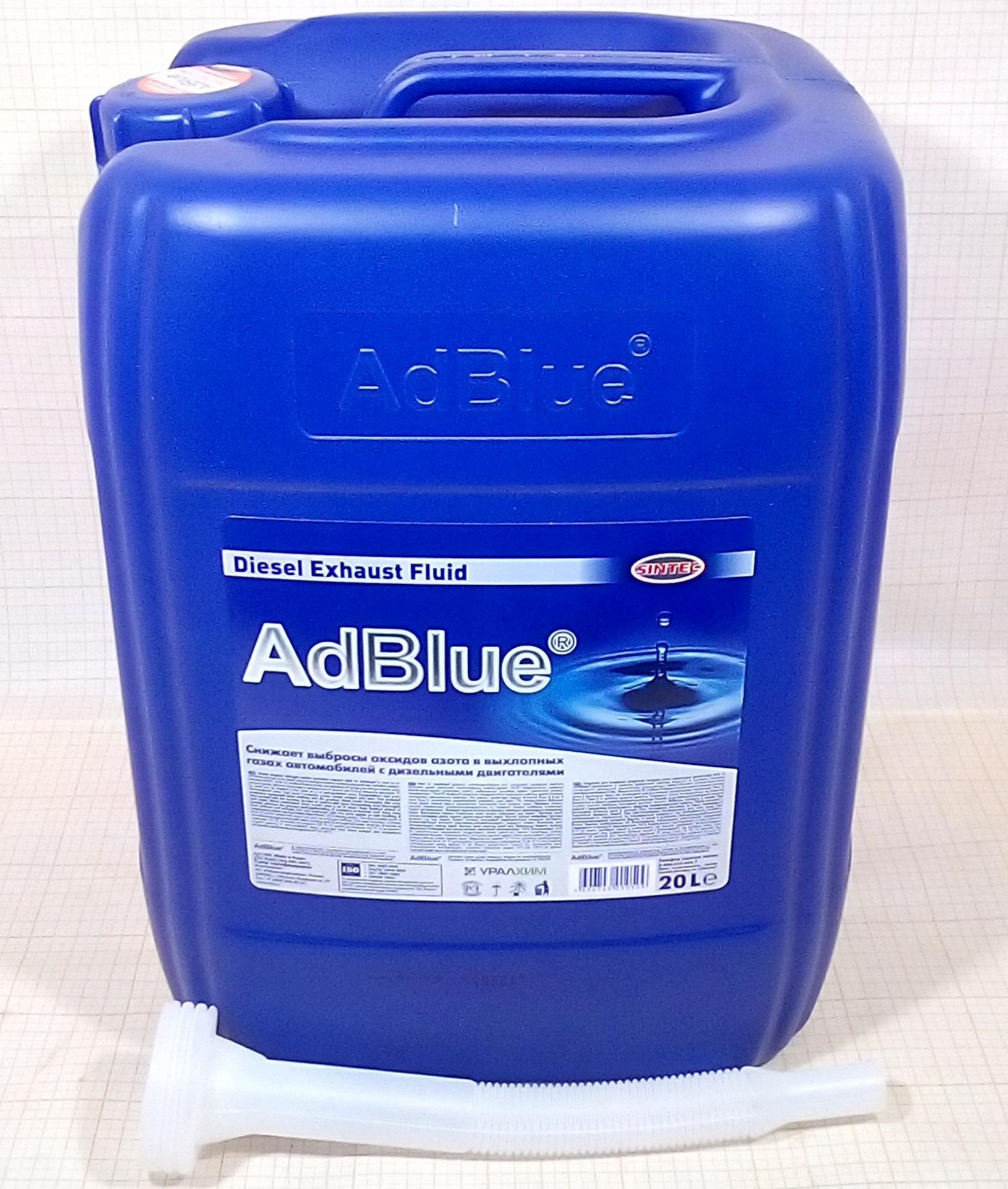 Ad blue это. Мочевина Sintec ADBLUE 20л. Sintec ADBLUE 20 Л. ADBLUE Sintec жидкость для системы SCR дизельных двигателей 20л. Жидкость ADBLUE мочевина (20л).