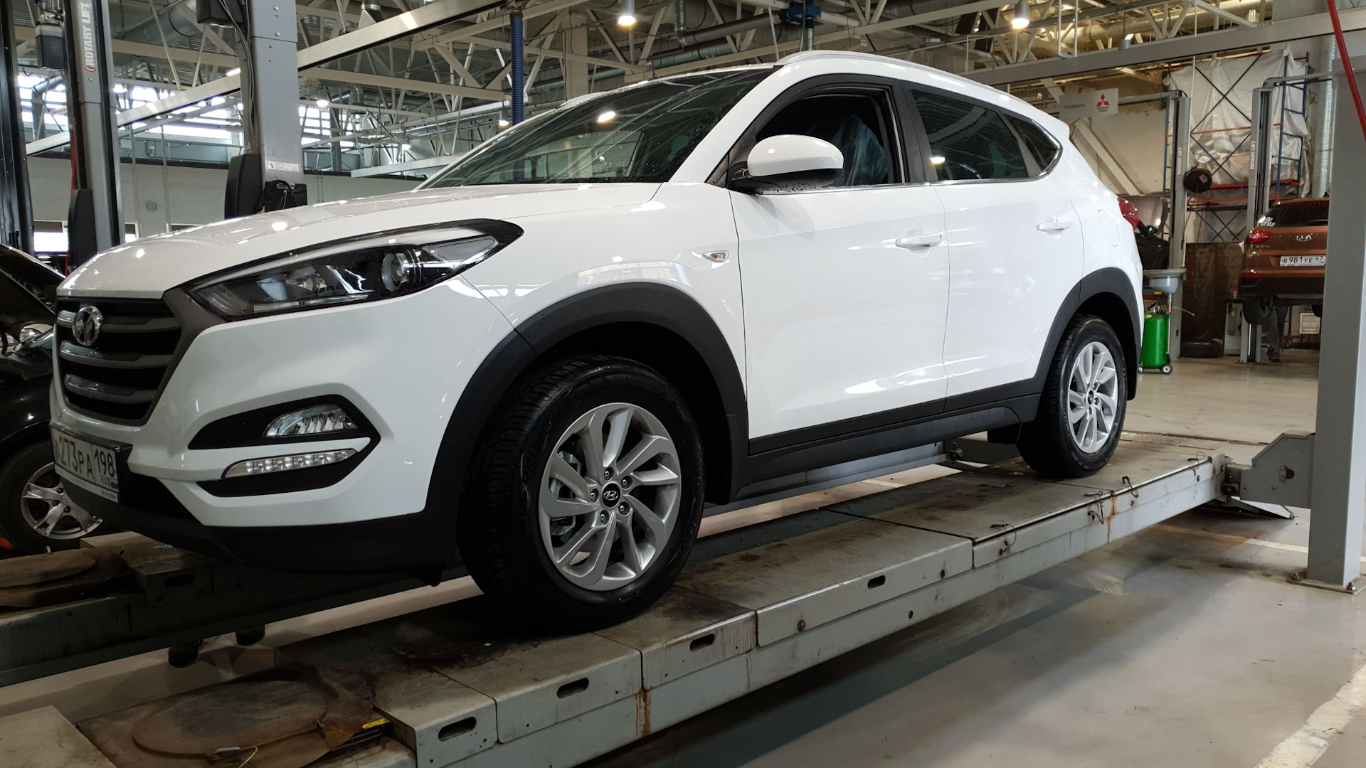 Прошел ТО-0. — Hyundai Tucson (TL), 2 л, 2018 года | плановое ТО | DRIVE2