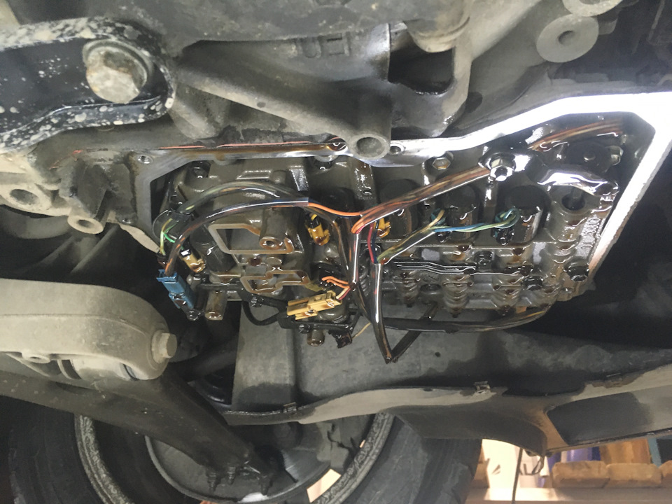 Промывка гидроблока 09G KGV — Volkswagen Passat B6, 1,8 л, 2009 года ...