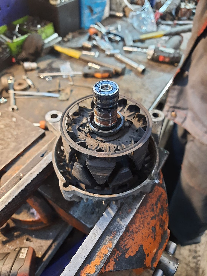 Ремонт генератора с автомобиля Peugeot 206 1999 года, г. Рязань ...