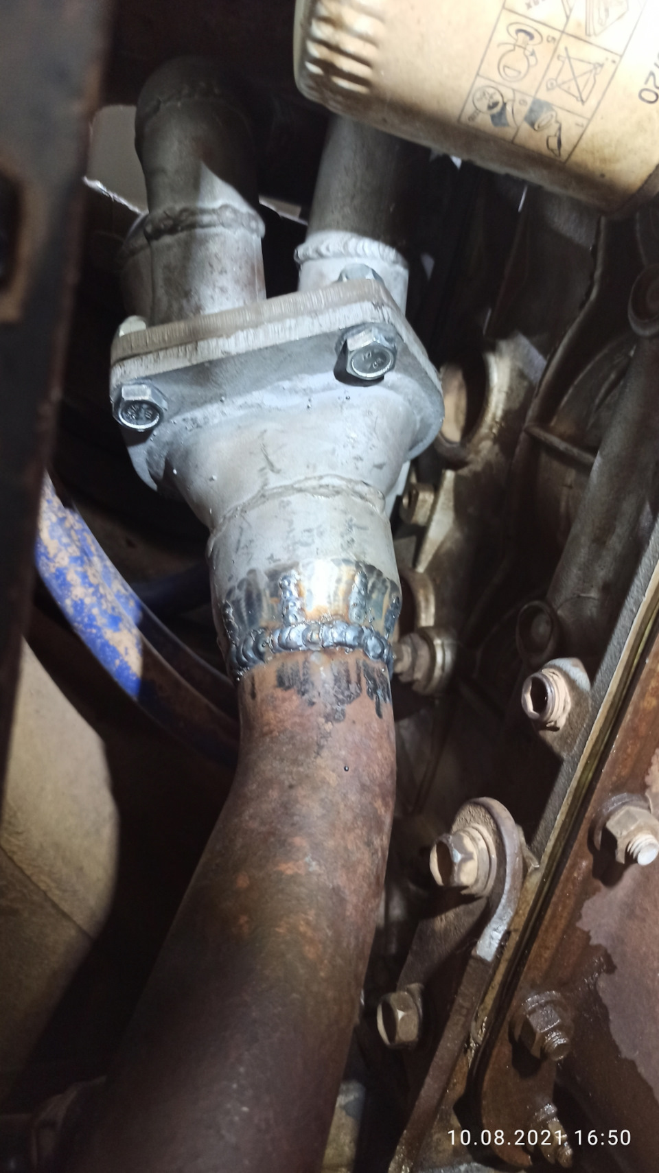 Замена коллектора на паук от УМЗ 4216 — УАЗ 2206, 2,9 л, 2009 года ...