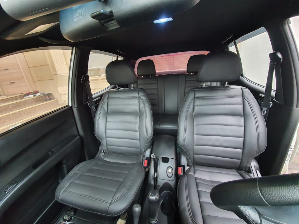 интерьер) финал) — Mitsubishi L200 (4G), 2,5 л, 2008 года | стайлинг ...