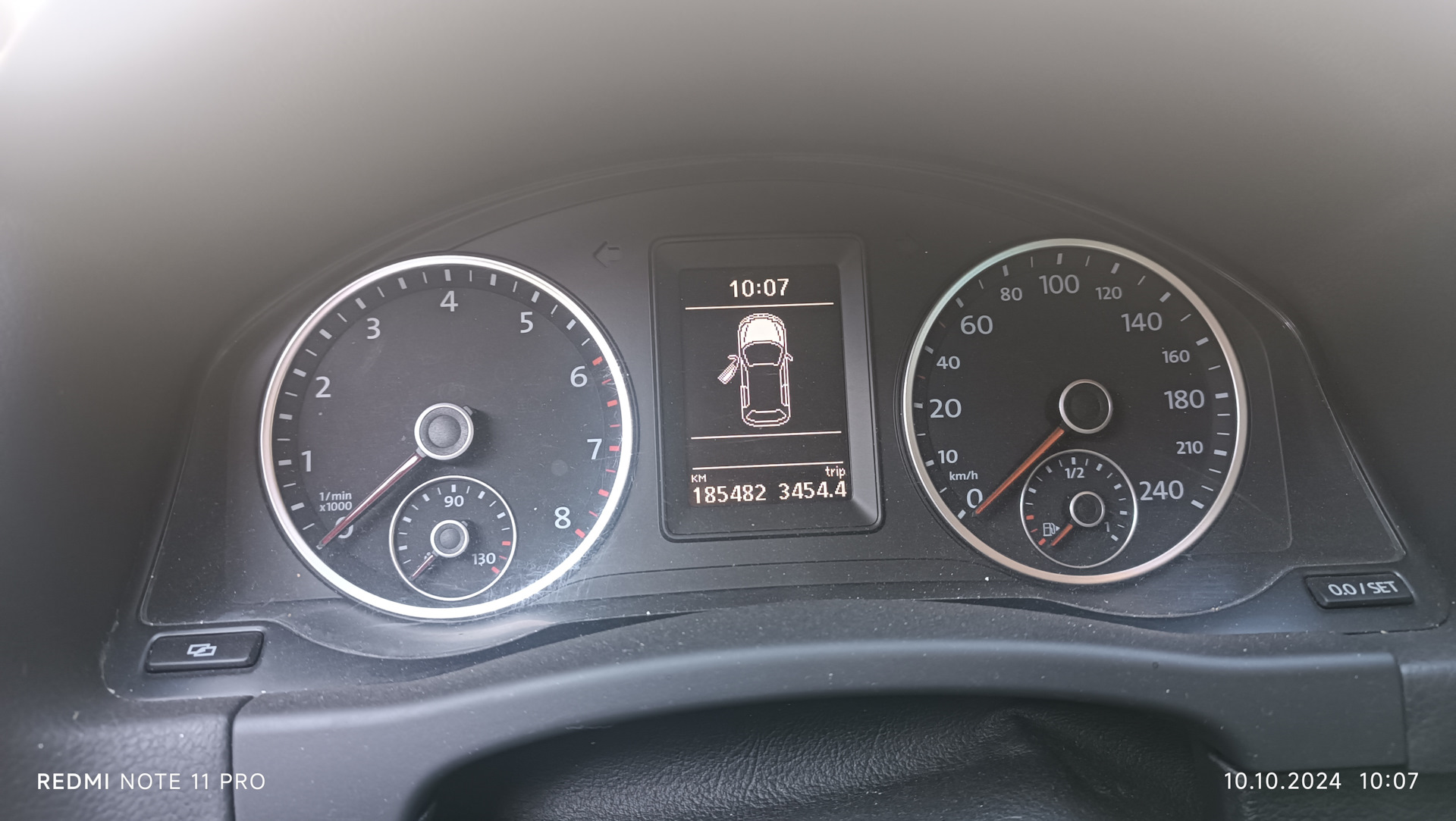 мини ТО (дополнено) — Volkswagen Tiguan (1G), 2 л, 2010 года ...
