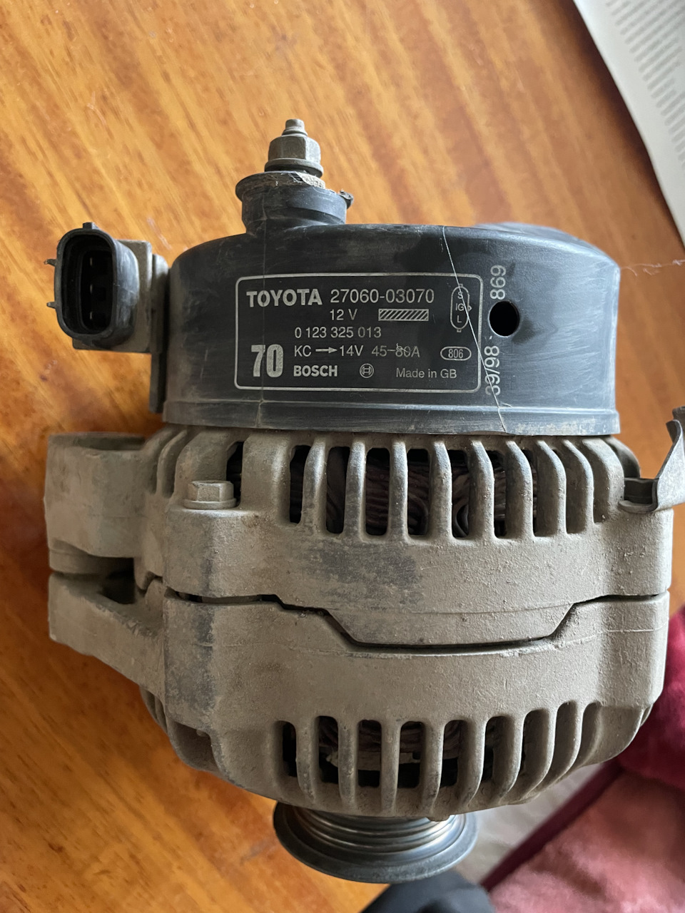 Ремонт генератора 3sfe Bosch 27060-03070 — Toyota Avensis I, 2 л, 1999 года  | своими руками | DRIVE2