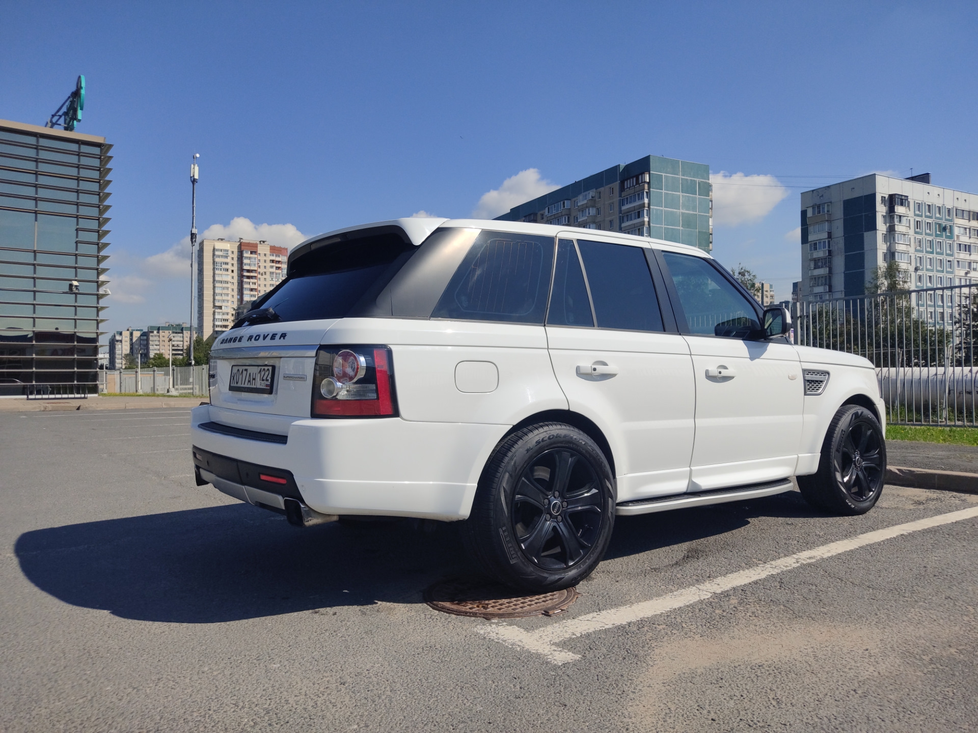 Немного подвески — Land Rover Range Rover Sport (1G), 5 л, 2012 года |  визит на сервис | DRIVE2