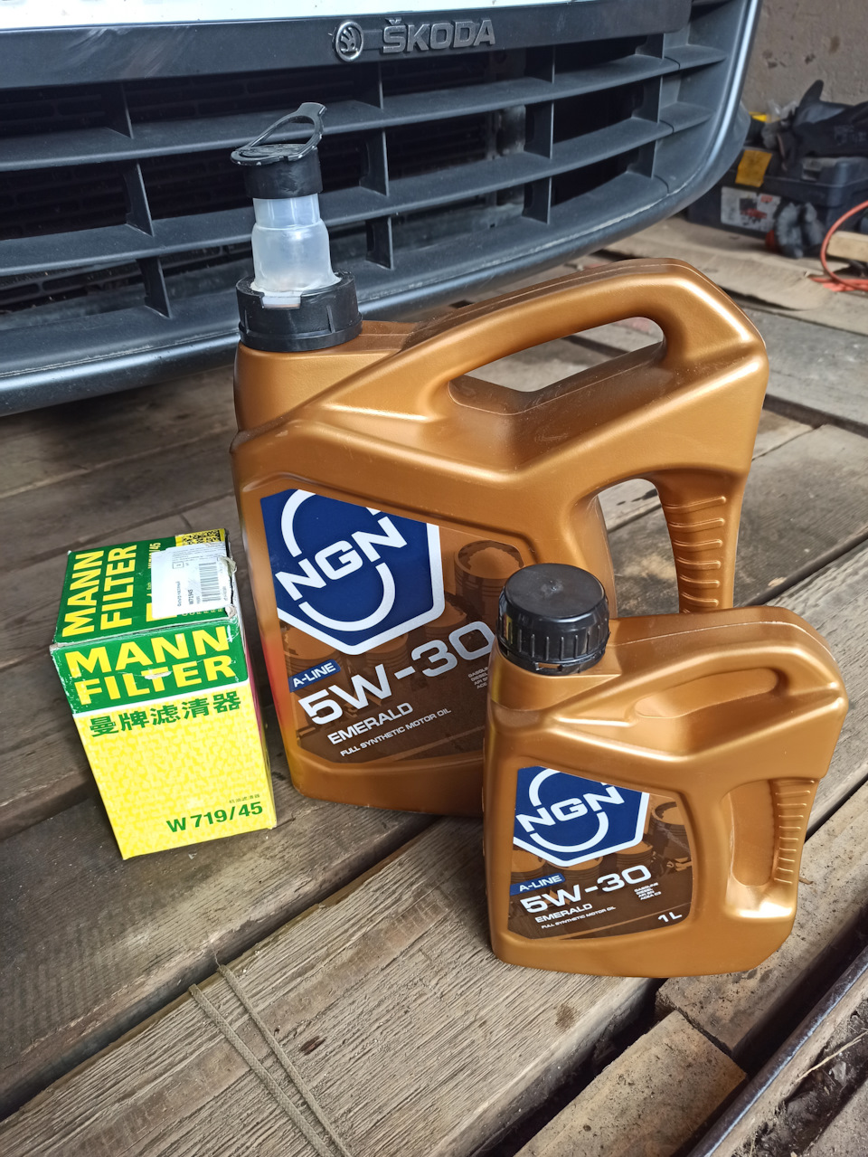 Фото в бортжурнале Skoda Octavia A5 Mk2. Запчасти на фото: W71945