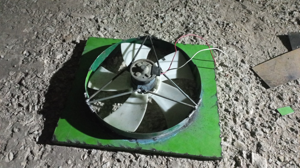 Вентилятор радиатора, модернизация — Москвич 2140, 2 л, 1984 года ...